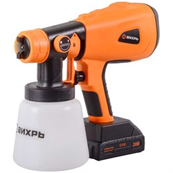 Аккумуляторный краскопульт Вихрь АКП-20Li - фото 14930124