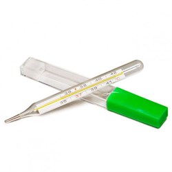 Термометр, 1 шт., медицинский безртутный в пластиковом футляре, ИМПЭКС-МЕД, с поверкой РФ, 1W - фото 14936172