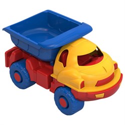 Машина игрушечная САМОСВАЛ "Малыш", пластиковая, 20x9,5x9,5 см, НОРДПЛАСТ, 61 - фото 14940226