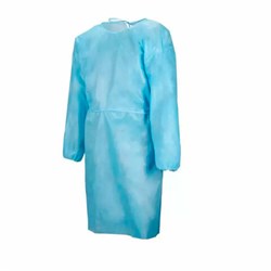 Халат хирургический стерильный 140 см, 52-54 размер, манжета, спанбонд 25 г/м2, NF - фото 14944145