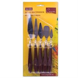 Мастихины «Сонет», набор 5 штук, в блистере, Невская Палитра, DK11928 - фото 14945238