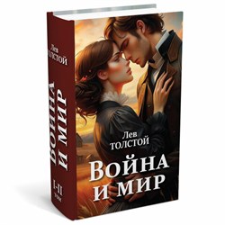 Сейф-книга "Война и мир", 55х115х180 мм, ключевой замок, BRAUBERG, 291357 - фото 14947829
