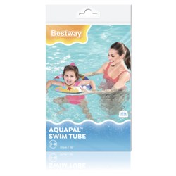 Надувной круг для плавания "Морские приключения", диаметр 51 см, 3-6 лет, до 60 кг, АССОРТИ, BESTWAY, 36113 - фото 14948598