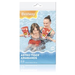 Нарукавники для плавания "Подводный мир" 30x15 см, 5-12 лет, BESTWAY, 32102 - фото 14948615