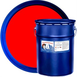 Краска для разметки ЛЕНИНГРАДКА 25 кг, красный - фото 14952649