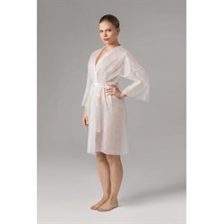 Халат-кимоно с рукавами белый ЧИСТОВЬЕ, КОМПЛЕКТ 5 шт., СМС, 02-189 - фото 14956974