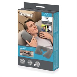 Надувная подушка для путешествий 37х24х10 см, АССОРТИ, BESTWAY, 67006 - фото 14957009