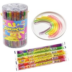 Десерт желейный "Джелистик" ассорти, 10 г, КАНДИ КЛАБ, JEL061 - фото 14959520