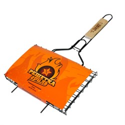 Решетка-гриль универсальная, размер 310х210 мм, глубина 18 мм, оксидированное покрытие, 101402, 701741 - фото 14959578