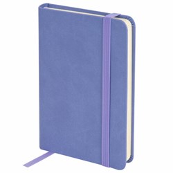 Скетчбук, слоновая кость 140 г/м2 90х140 мм, 80 л., КОЖЗАМ, резинка, BRAUBERG ART CLASSIC, пастель сиреневый, 116875 - фото 14960649