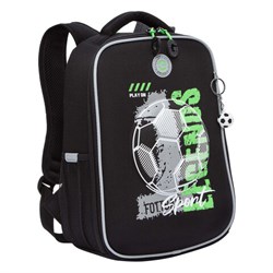 Ранец GRIZZLY анатомическая спинка, облегченный, 1 отделение, для мальчиков, "PLAY ON", 37х26х16 см, RAw-497-9/1 - фото 14960683