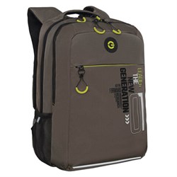 Рюкзак GRIZZLY школьный, анатомическая спинка, 2 отделения, для мальчиков, "NEW ERA", 39х26х19 см, RB-456-2/3 - фото 14960695