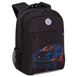 Рюкзак GRIZZLY школьный, анатомическая спинка, 2 отделения, для мальчиков, "SMART", 39х26х19 см, RB-556-2/1 - фото 14960698