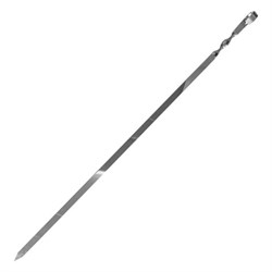 Шампур плоский, размер 550х10х1,5 мм, нержавеющая сталь, 701736 - фото 14968297