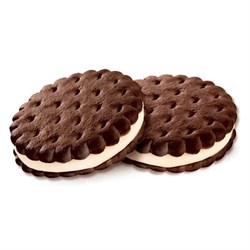 Печенье-сэндвич затяжное ЯШКИНО с шоколадно-сливочным вкусом, гофрокороб 4 кг, МП446 - фото 14977947