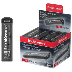 Грифели запасные для механических карандашей 0,9 мм ERICH KRAUSE, HB, КОМПЛЕКТ 20 ШТ,, 48144 - фото 14982873