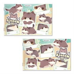 Альбом для рисования А4 40 л., скоба, обложка картон, BRAUBERG, 203х288 мм, кросс-серия "МИЛЫЕ КОТЫ", 107351 - фото 14988487