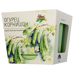 Набор для выращивания растений МАГИЯ ЦВЕТОВ, "Огурец корнишон" (горшок, грунт, семена), mf-021 - фото 14999095