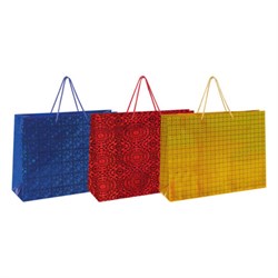Пакет подарочный (1 шт.) 53x16x38 см, "BIG SIZE", голография, ассорти 3 цвета, ЗОЛОТАЯ СКАЗКА, 609730 - фото 15020837