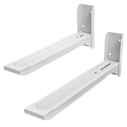 Кронштейн-крепление для СВЧ, нагрузка до 35 кг, CROMEX (КРОМЕКС) K-112, регулировка до 42 см, белый, 457879 - фото 15023175