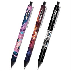 Карандаш механический 0,7 мм с принтом FUNSTER (ФАНСТЕР) "ANIME", корпус soft-touch ассорти, 182059 - фото 15025174