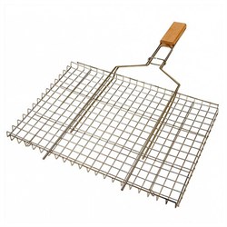 Решетка-гриль универсальная, размер 350х260 мм, глубина 15 мм, никелированное покрытие, РГУ2НЭ - фото 15025249