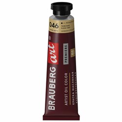 Краска масляная художественная BRAUBERG ART PREMIERE, 46 мл, проф. серия, ТЕЛЕСНАЯ, 191403 - фото 15042182