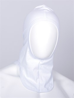 Подшлемник открытое лицо (тк.Кулирка/лайкра), белый - фото 15052361