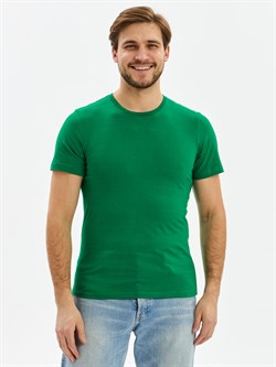 Футболка ProfLineBase (тк.Трикотаж,160), зеленый - фото 15052696