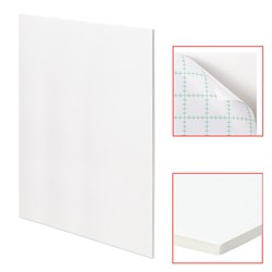 Пенокартон матовый САМОКЛЕЯЩИЙСЯ, 70х100 см, толщина 5 мм, белый, BRAUBERG, 112481 - фото 15054137