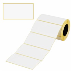 Термоэтикетки ЭКО, 100х50 мм, 500 этикеток в ролике, 115618 - фото 15054256