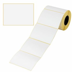 Термоэтикетки ЭКО, 100х72 мм, 500 этикеток в ролике, 115619 - фото 15054257