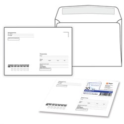 Конверты С5 (162х229 мм) клей, "Куда-Кому", 80 г/м2, КОМПЛЕКТ 50 шт., клапан автомат, внутренняя запечатка, 251.50 - фото 15054517