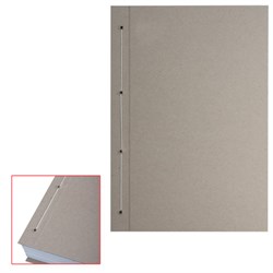 Крышки переплетные картонные для прошивки документов А4 305х220 мм, КОМПЛЕКТ 100 шт., ш/к 71855 - фото 15054597