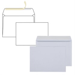 Конверты С5 (162х229 мм), отрывная лента, 80 г/м2, КОМПЛЕКТ 1000 шт., внутренняя запечатка, С5.01С - фото 15054620