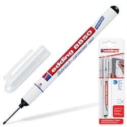 Маркер для труднодоступных мест EDDING 8850, ЧЕРНЫЙ, 0,7-1 мм, круглый наконечник, перманентный, в блистере, E-8850/1 - фото 15054852