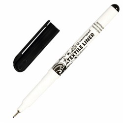 Маркер для ткани ЧЕРНЫЙ CENTROPEN "Textile Liner", игольчатый наконечник, 0,6-0,8 мм, 2639, 5 2639 0112 - фото 15054892