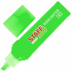 Текстовыделитель STAFF "EVERYDAY HL-707", ЗЕЛЕНЫЙ, линия 1-5 мм, скошенный наконечник, 152543 - фото 15054920