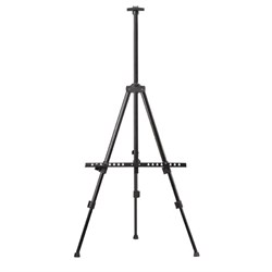 Мольберт-тренога металлический переносной, телескопический, 117х166х94 см, чехол, BRAUBERG ART, 192266 - фото 15055048