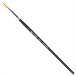 Кисть художественная проф. BRAUBERG ART CLASSIC, синтетика жесткая, круглая, № 4, короткая ручка, 200647 - фото 15055073