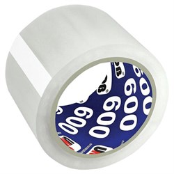 Клейкая лента упаковочная 72 мм х 66 м, прозрачная, толщина 45 микрон, UNIBOB, 29357 - фото 15055223