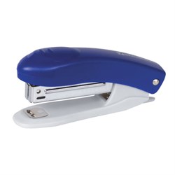 Степлер №10 BRAUBERG "Original", до 12 листов, с антистеплером, синий, 222530 - фото 15055234