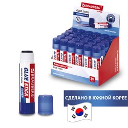 Клей-карандаш BRAUBERG SUPER, 8 г, обесцвечивающийся после высыхания, ЮЖНАЯ КОРЕЯ, 229544 - фото 15055465