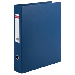 Папка-регистратор БОЛЬШОГО ФОРМАТА А3 с двухсторонним покрытием из ПВХ, 70 мм, синяя, BRAUBERG, 271832 - фото 15055933