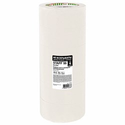 Клейкая лента малярная креппированная 48 мм x 40 м, КОМПЛЕКТ 6 шт., STAFF "BIG PACK", 271957 - фото 15055950