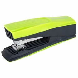 Степлер №24/6, 26/6 BRAUBERG "SUPER", до 30 листов, зелено-черный, 272741 - фото 15056043
