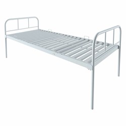 Кровать медицинская HILFE "MB100" 840х2084х906 мм, ложе реечное, цвет белый, S26599100903 - фото 15056347