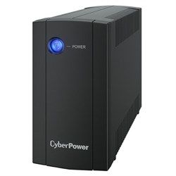 Источник бесперебойного питания CYBERPOWER UTC650E, 650 VA (360 W), 2 евророзетки - фото 15056523