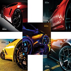 Тетрадь А5 48 л., ПЗБМ, скоба, клетка, фольга, выборочный TWIN-лак, "Драйв" (5 видов), 25151 - фото 15057813