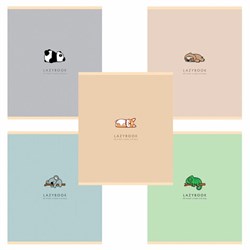 Тетрадь А5 48 л. ПЗБМ, скоба, клетка, матовая ламинация, брайль, "Только спокойствие" (микс в ПУ), 23867 - фото 15057843